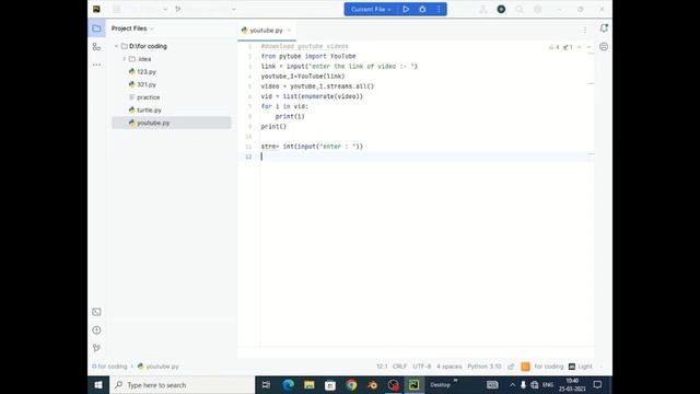youtube? video download⬇️ using python || youtube video downloader in python source code#python смотреть онлайн