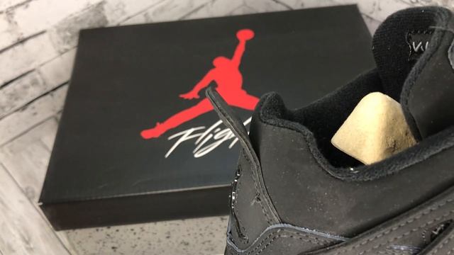 КРОССОВКИ AIR JORDAN 4 RETRO BLACK CATS ОБЗОР