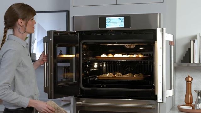 Café French Door Wall Oven – Precision Cooking смотреть онлайн