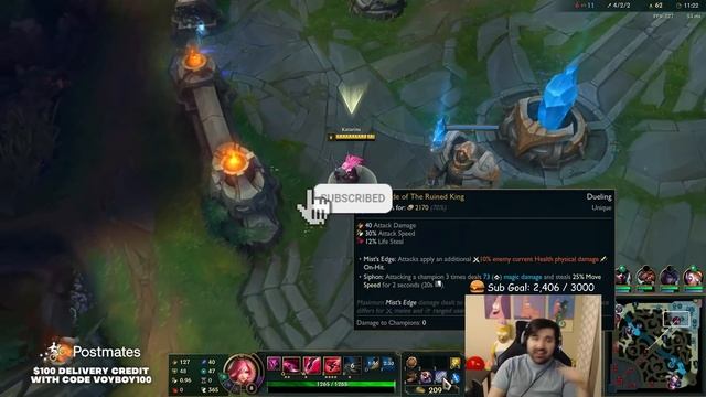 Why AD BORK Katarina is TOO BORKEN! ? | Voyboy смотреть онлайн