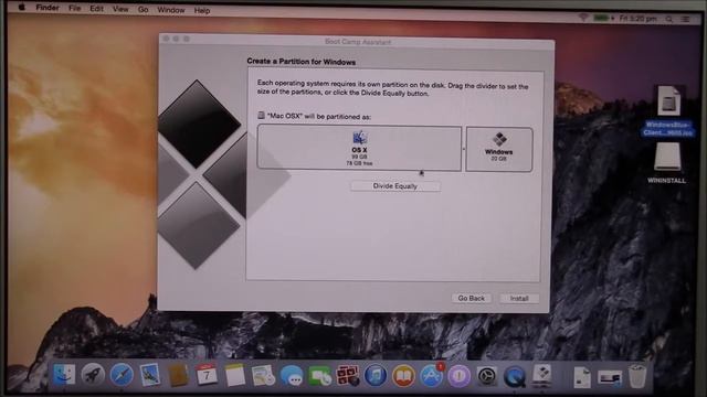 Install Windows 10 on a Mac running OS X Yosemite смотреть онлайн