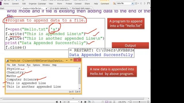 Python DATA File Part 3 Read write смотреть онлайн