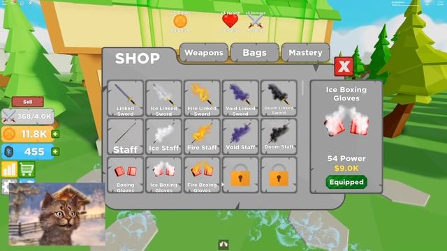 Buying The New $76,800,000 Weapon and Defeat Giant Boss In Roblox Boss Fighting Simulator!! смотреть онлайн