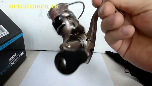 Катушка спиннинговая Flagman Thunder Max 3000 видео осмотр смотреть онлайн