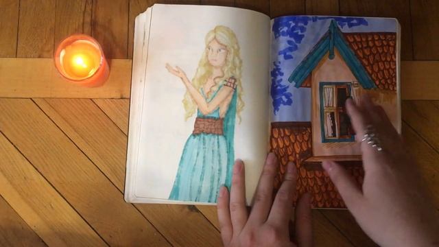 обзор на скетчбук - солянку | часть 2 | sketchbook tour 2021 | part 2 смотреть онлайн