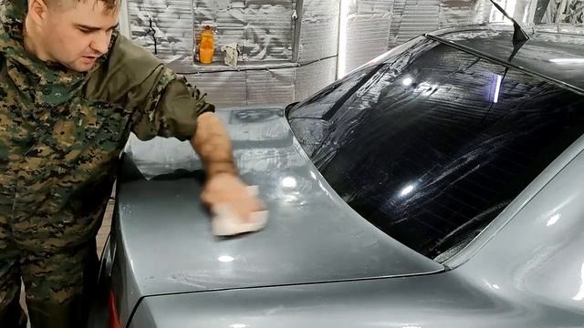 Полировка Mitsubishi Carisma. Полировка крыши, капота и крышки багажника. смотреть онлайн