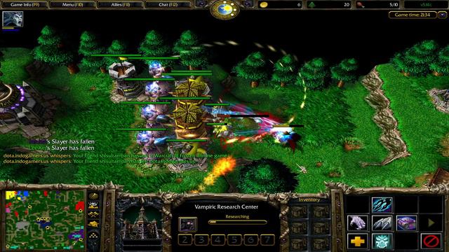 Warcraft 3 Frozen Throne Indogamers : Vampirism Fire 6 - Vampire #2 смотреть онлайн