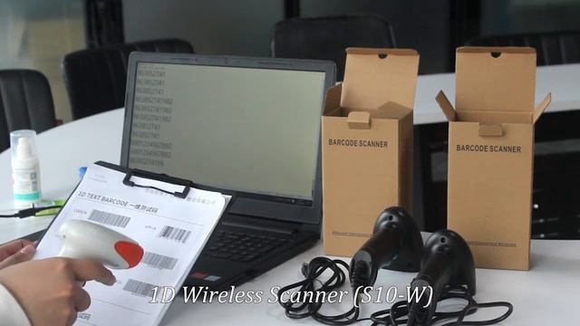 1D 2D Barcode Scanner how to scan ? смотреть онлайн