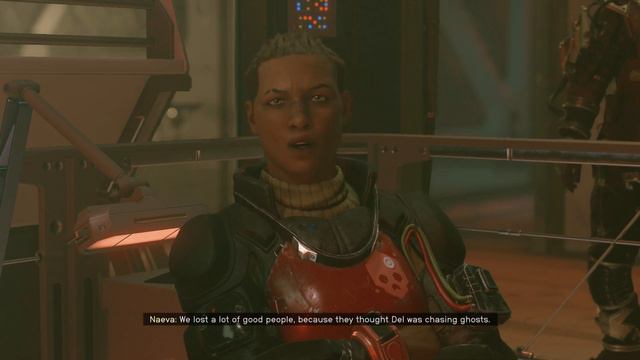 Starfield - Legacy's End: The Key: Speak with Delgado: Crimson Fleet Speech, Cyber Runner Choice смотреть онлайн