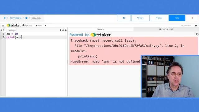 Base Python - Trinket смотреть онлайн