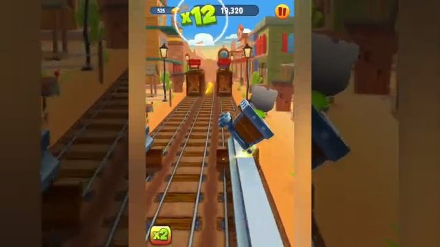 Android or iOS games Talking Tom gold run #2 смотреть онлайн