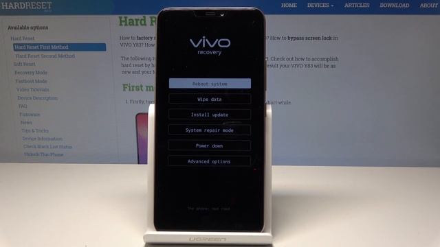How to Wipe Cache in VIVO Y83 - Delete Temporary Cache Files смотреть онлайн