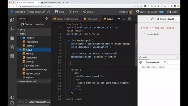 JR Devs Live Streaming - React State Management with Redux смотреть онлайн