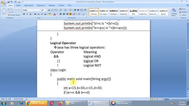 JAVA CHP1 LECT 5 смотреть онлайн