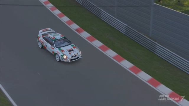 TOYOTA Celica WRC - ACCIDENTE en NURBURGRING - GRAN TURISMO 7 смотреть онлайн