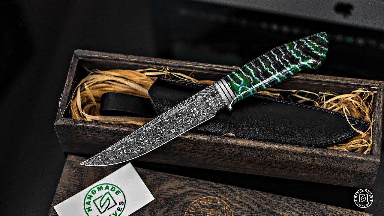 Делаем рукоять из зуба мамонта смотреть онлайн