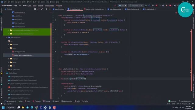 Android Realm Database CRUD Tutorial : Create | Read | Update | Delete - Android Studio Kotlin смотреть онлайн