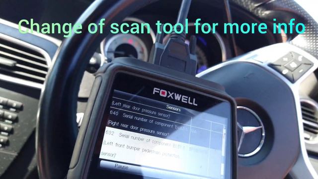 Mercedes Active Bonnet Malfunction (active Hood Malfunction)