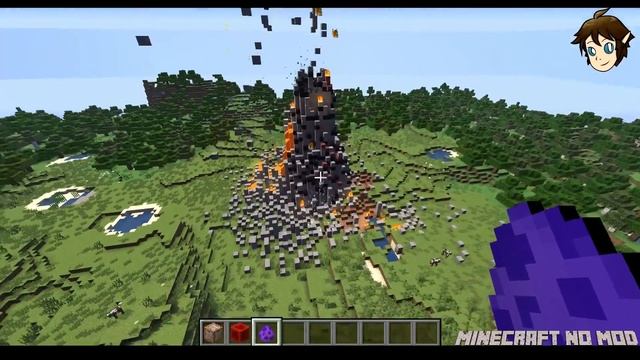 Майнкрафт без модов КАК СДЕЛАТЬ ВУЛКАН в Minecraft смотреть онлайн