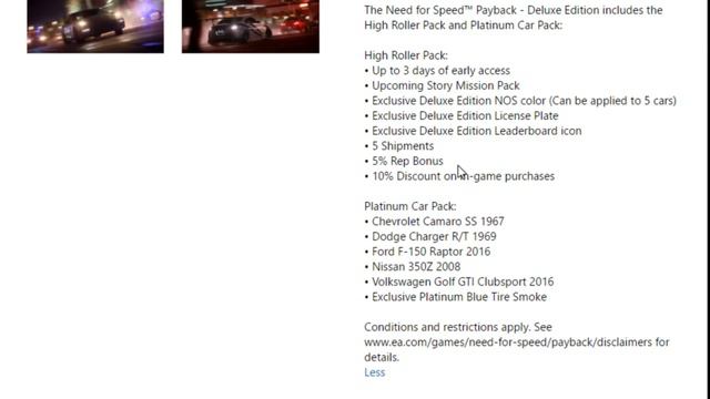 High Roller & Platinum Car Pack Discussion! Need For Speed Payback! смотреть онлайн