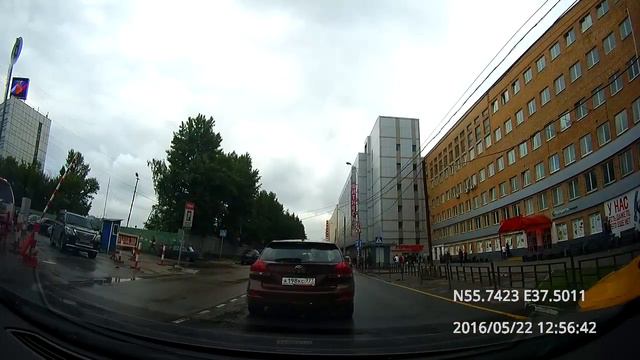 Дорогомилово - Строгино - Таганский - Текстильщики 22/05/2016 (timelapse 4x) смотреть онлайн