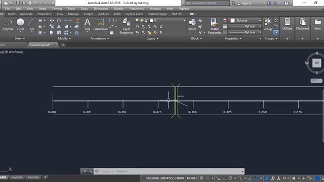 How to Calculate Coordinates for Culvert Layout in AutoCAD смотреть онлайн