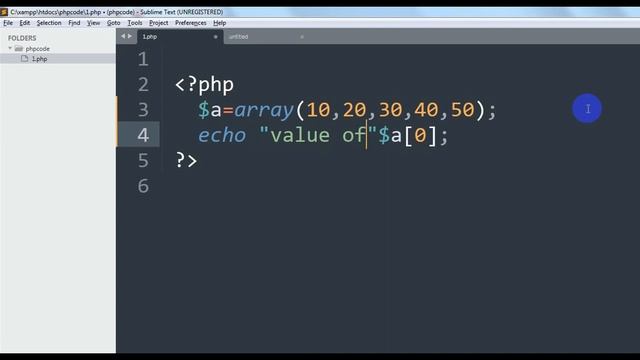 PHP for beginners #Part 5 | Array Data Type смотреть онлайн