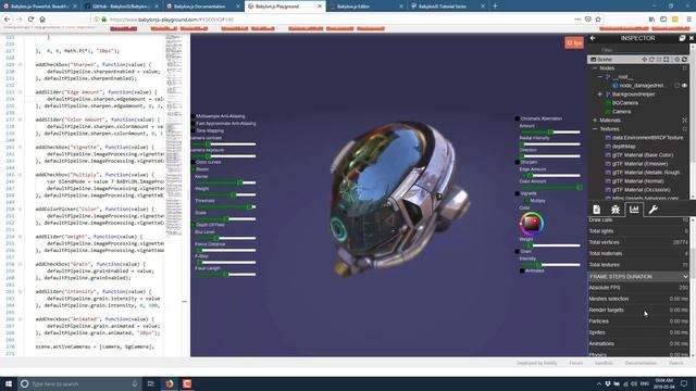 BabylonJS -- Free, Open Source, HTML5, 3D Game Engine Improved! смотреть онлайн