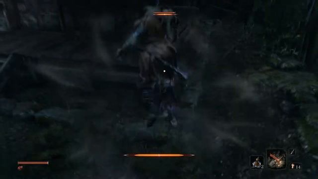 [Sekiro] Lone Shadow strong enemy guarding the Mist Raven in Hirata Estate смотреть онлайн