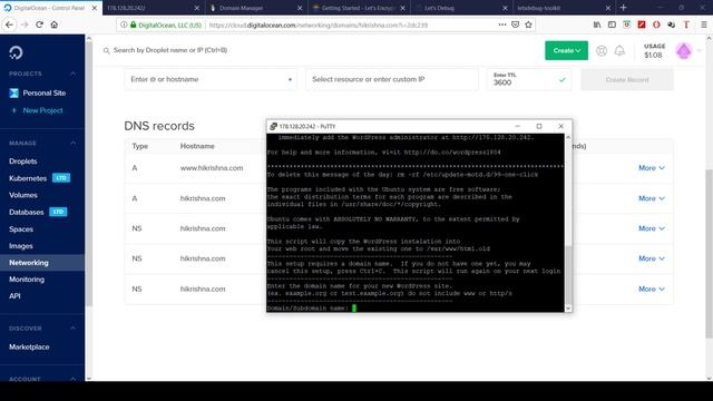 How to setup a WordPress Website on DigitalOcean and install a HTTPS SSL Certificate (2019) смотреть онлайн