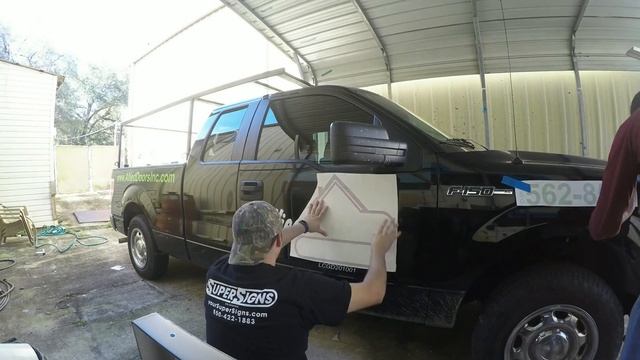 Allied Doors F 150 Truck Decal смотреть онлайн