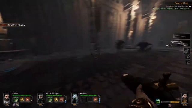Vermintide - Castle Drachenfels Stormvermin Mutation Nightmare (Bardin Great Axe / Handgun) смотреть онлайн