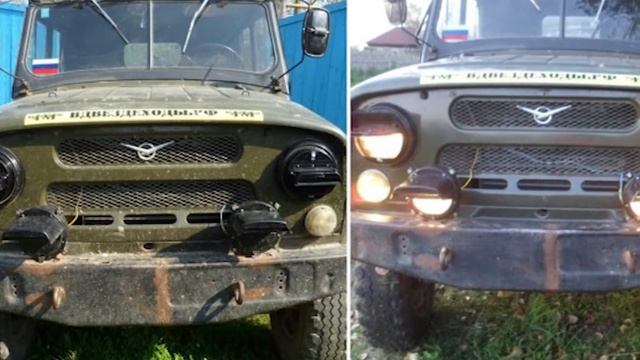 Так тюнинг или нет? Для чего на фары УАЗ устанавливают пластиковые крышки? смотреть онлайн
