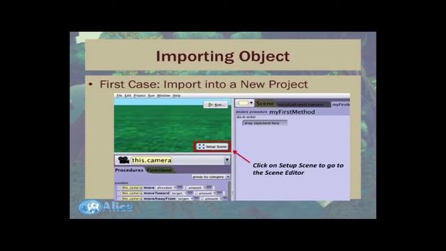 Alice 3 Exporting and Importing Modified Classes смотреть онлайн