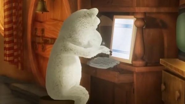 Learn Russian with Russian cartoons and Russian subtitles. Funny Bears. 1 of 7