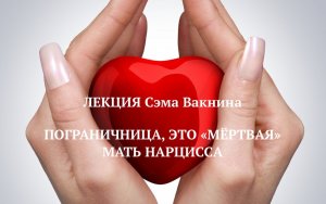 ПОГРАНИЧНИЦА, ЭТО "МЁРТВАЯ" МАТЬ НАРЦИССА / Сэм Вакнин