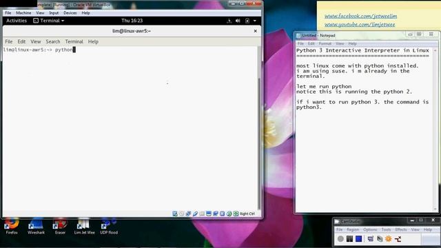 Python 3 Interactive Interpreter In Linux смотреть онлайн