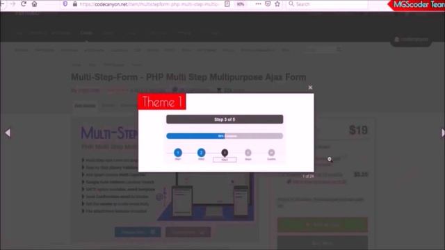 Multi-Step-Form - PHP Multi Step Multipurpose Ajax Form By MGScoder | CodeCanyon SMTP Form смотреть онлайн