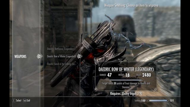 The Elder Scrolls V: Skyrim How to Upgrade Weapons and Armor to Legendary смотреть онлайн