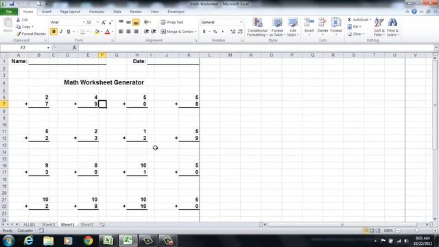 Excel: Print Preview 2007 vs 2010 смотреть онлайн