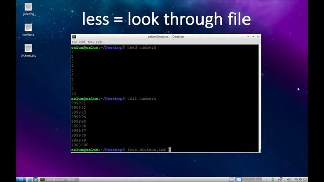 Command Line: Reading Files смотреть онлайн