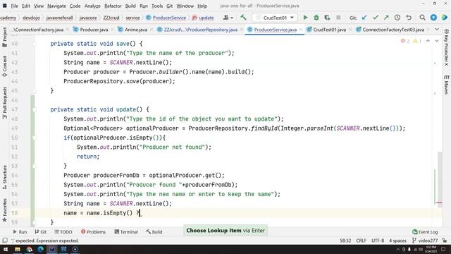 278 - JDBC pt 27 - Crud pt 04 - update смотреть онлайн