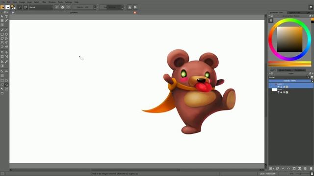 Working with the selection tools in Krita смотреть онлайн