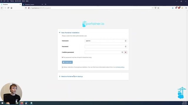 How to move a Portainer Instance from one machine to another utilizing the Backup functionality смотреть онлайн