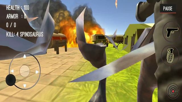 Real Dino Deadly Hunt 3D Dinosaur Hunter Dino City 2021 Part 2 Hunter Gameplay смотреть онлайн