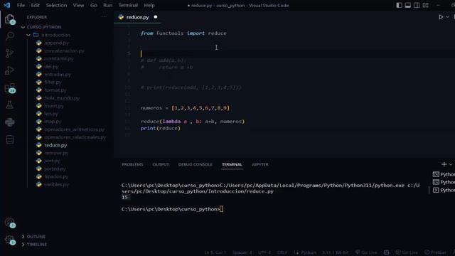 Curso de PYTHON desde CERO Función REDUCE en PYTHON смотреть онлайн