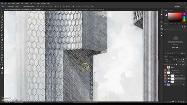 Architect Photoshop Action Tutorial - Sketch Effect Creator смотреть онлайн