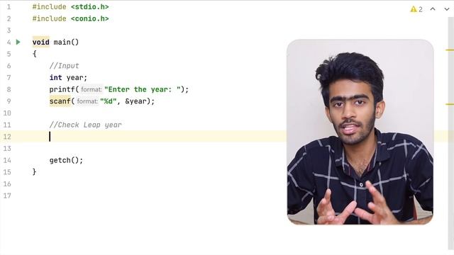 Leap Year | Nested if else | C Programming for Beginners Ep - 10 | Tamil | code io смотреть онлайн
