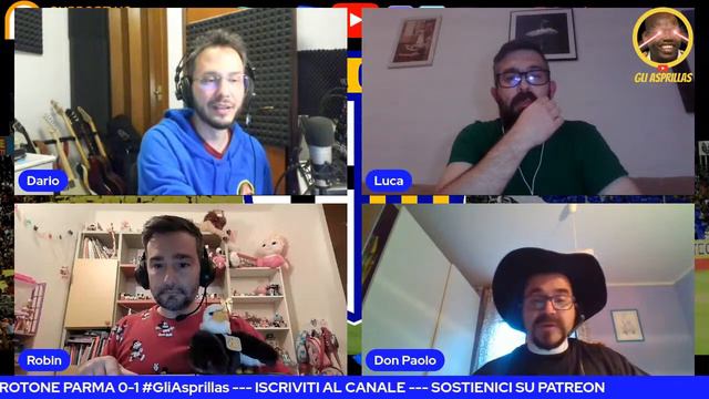 CROTONE PARMA LIVE REACTION #GliAsprillas смотреть онлайн