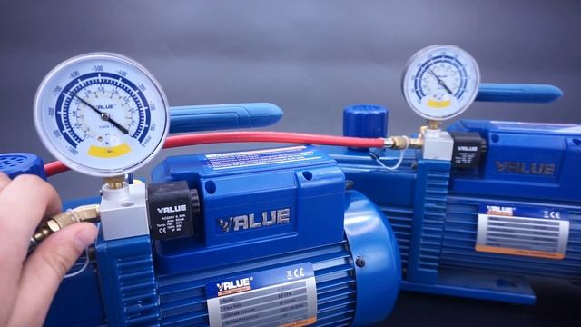 Проверка на вакуум метър на вакуум помпа VALUE V-i280SV смотреть онлайн